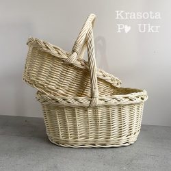 2 Вибілені кошики вид збоку