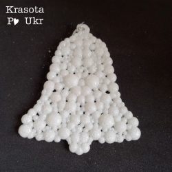 Іграшка (9 см) на ялинку – дзвоник