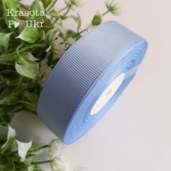 Репсова стрічка (2,5 см) блакитна #20 (1 м або рулон) купити Франківськ Krasa Po Ukr