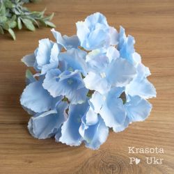 купити шапка гортензії 18 см, блакитна