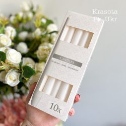 свічка біла упаковкою