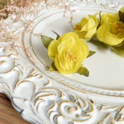 Квітка "піон весняний", жовті