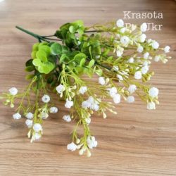 Букет 7 "евкаліпт і гіпсофіла"