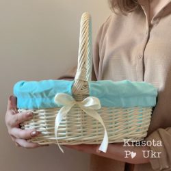 кошик 35 см з чохлом на Пасху