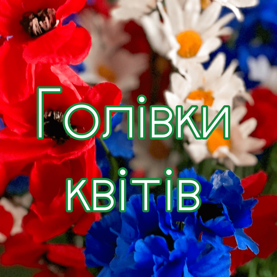 Голівки квітів