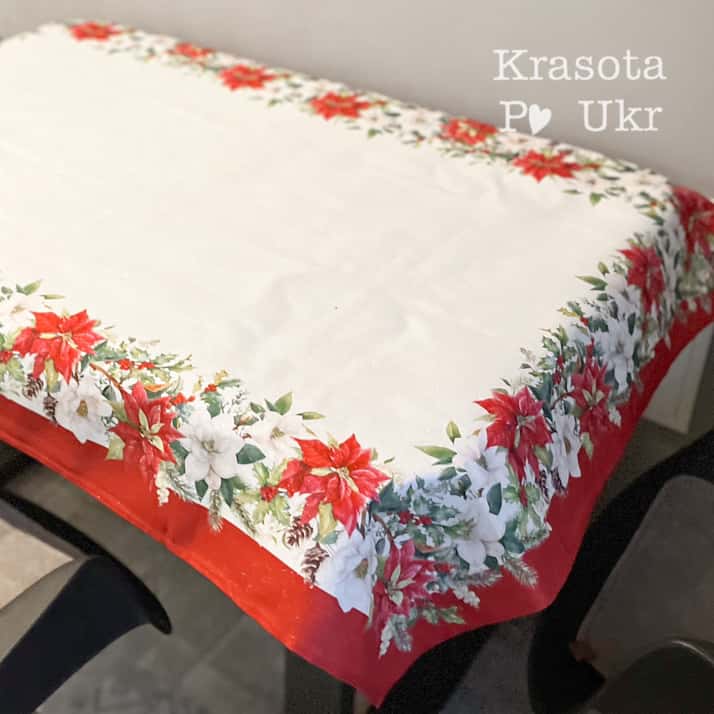 скатертина новорічна