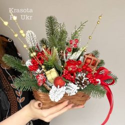 набір зроби сам - композиція на новий рік