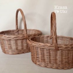 пасхальні польські кошики з цільноі лози