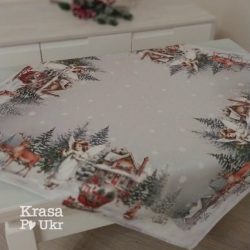 Різдвяна скатертина 90*90 см “ангельська притча”