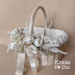 кошик з декором і чехлом