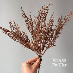 Букет кермек у коричневому кольорі