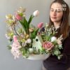 композиція з тюльпанами