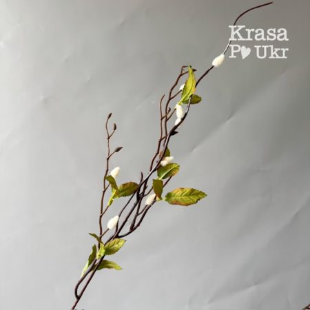 Гілочка штучної верби для декору (40-42 см)
