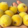 Цукрове яблуко 3,5 см, сонячно жовте, 1 шт