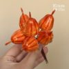 IMG_5462 | Krasa Po Ukr Гарбузи "хокайдо" 4 см на дротику - помаранчеві для творчості, DIY-проектів