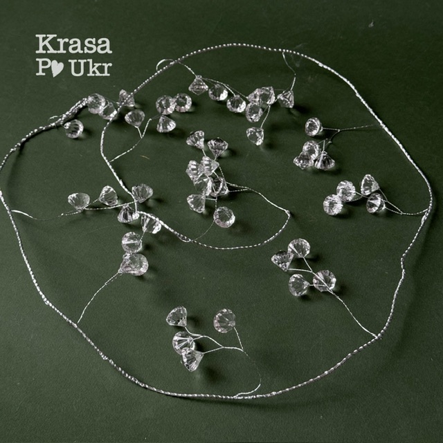 Великий підвіс з кристалами на ялинку