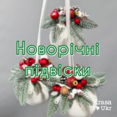 Новорічні підвіски