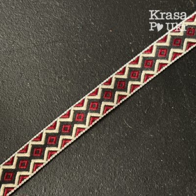 #19 Вишита стрічка - 2 см