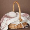 Великодній кошик з чохлом та тканим рушником в українському стилі купити Krasa Po Ukr