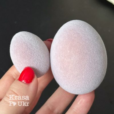 Яйце для декору - 6 см та 3 см з бархатним покриттям, кавова пудра