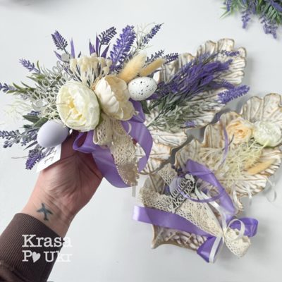 Набір “Зроби сам” декор на кошик до Пасхи Krasa Po Ukr