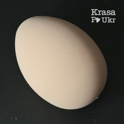 Писанка-заготовка XXL, 14 см