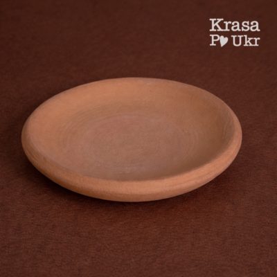 Керамічна міні тарілка 6 см для декору