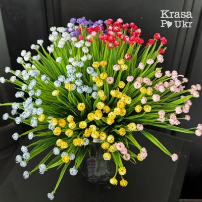 Штучна кущова конвалія 6 кольорів Krasa Po Ukr