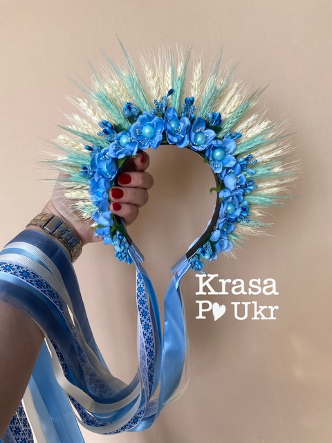 photo-output Вінок зі стрічками на голову