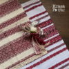 Комплект для освячення на Спаса з серветкою та декором на кошик