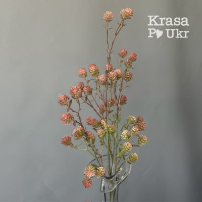 Висока штучна гілка “коралова конюшина” 80 см